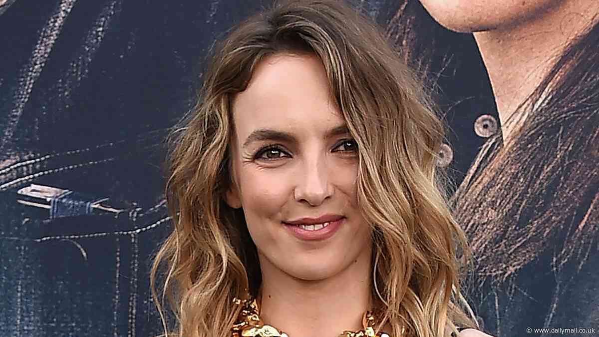 Jodie Comer embraces her edgy side in a black leather dress alongside dapper Austin Butler and Norman Reedus as they lead stars at The Bikeriders premiere in Los Angeles