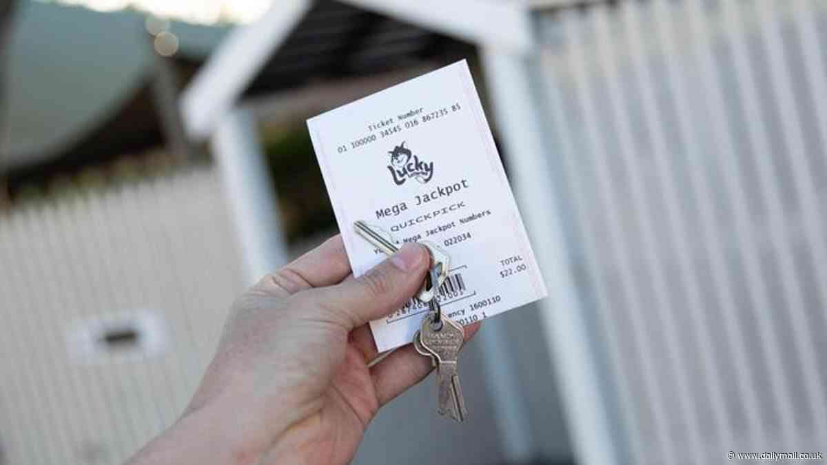 Aussie woman who was struggling to buy a house wins $21million Lotto prize