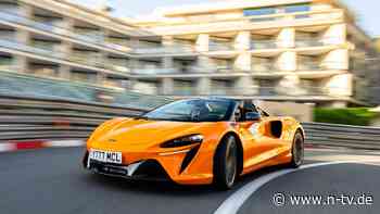 Biestig mit V6 und E-Motor: Supersportler McLaren Artura Spider - Stürmer macht Sturm