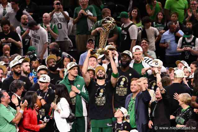 Recordtitel nummer 18 is binnen: Boston Celtics zijn opnieuw NBA-kampioenen