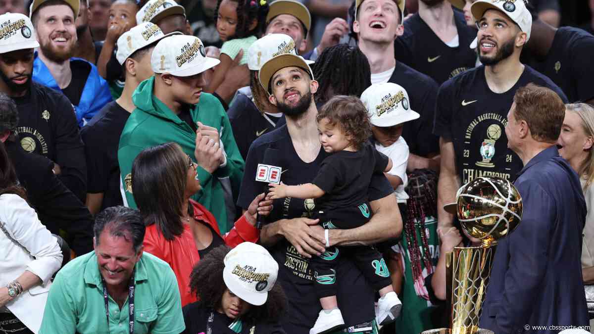 Derrick White helps Celtics win NBA Finals after chipping teeth: 'I'd loose all my teeth for a championship'