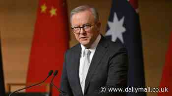 Aussies turn against Anthony Albanese after his unbelievable response to China's disgraceful act inside Parliament - as the PM is forced to finally call out the behaviour