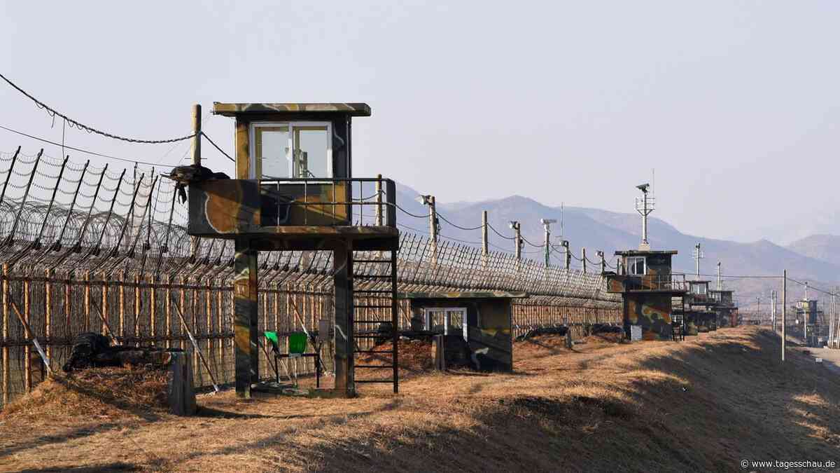 Südkorea gibt Warnschüsse an Grenze zum Norden ab