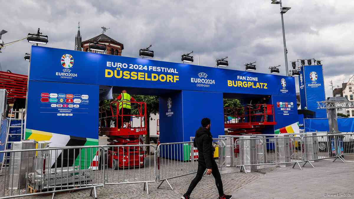 Unwettergefahr: Düsseldorfer Fanzonen bleiben heute geschlossen