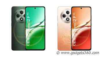 Oppo Reno 12F 5G Price, Design Renders, Key Specifications Leaked; Said to Get AI Features