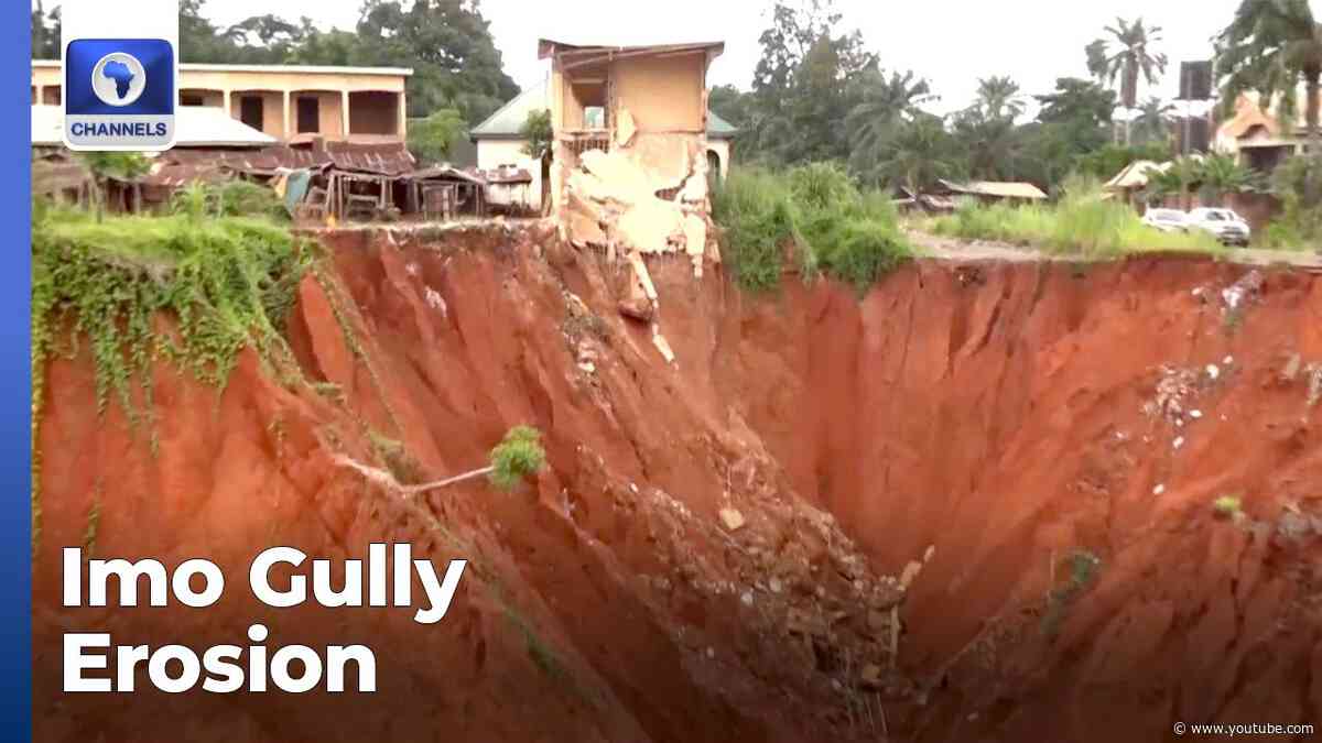 Imo Gully Erosion: 3 Communities In Ideato South Lament Devastating Erosion