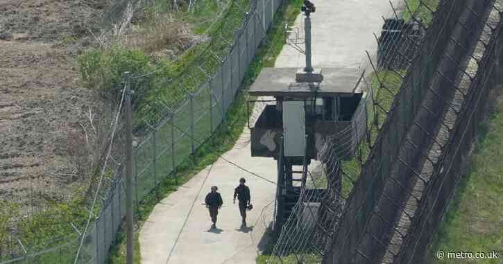 Warning shots fired after North Korean soldiers cross border into South