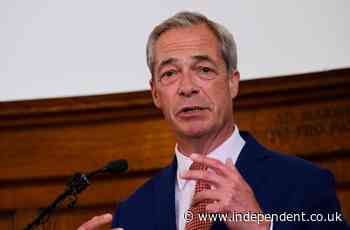 General election latest: Growing Nigel Farage threat leaves Tories ‘open to Boris Johnson return’