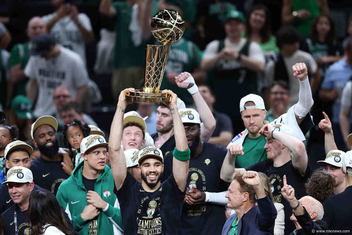 Celtics defeat Mavericks in NBA Finals for record-setting 18th championship