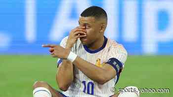 Mbappe suffers broken nose during France win