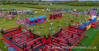 Bolton: The sheep grazing field now home to 15 giant inflatables