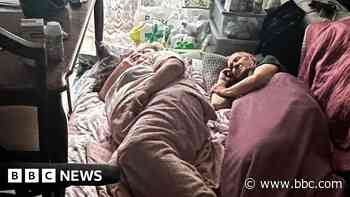 Sick refugee grandad 'forced to sleep on floor'