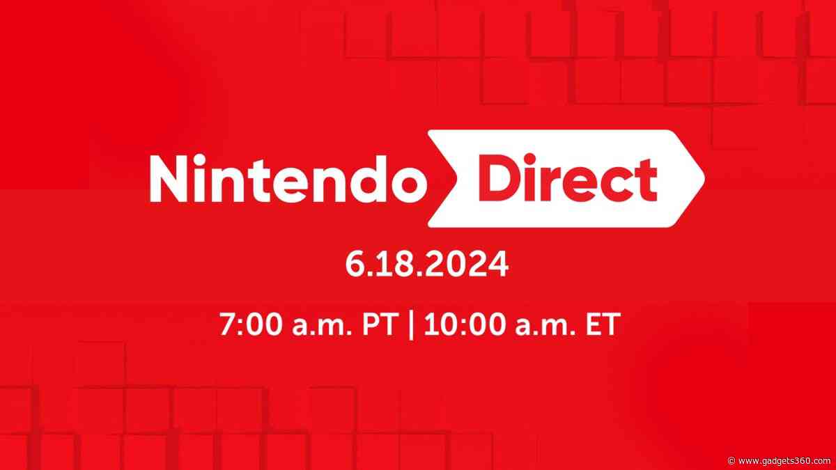 Nintendo Direct Set for June 18, Will Feature Nintendo Switch Games Coming Second Half of 2024