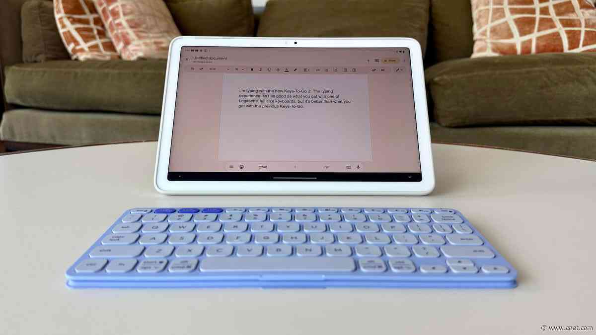 Logitech's Keys-to-Go 2 Keyboard Grows Up But Is Still Very Lightweight and Slim     - CNET