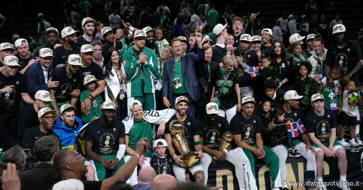 Nba Finals, Boston domina Dallas. Jaylen Brown è l’MVP: i Celtics sono campioni per la 18esima volta nella storia
