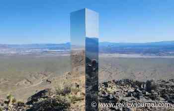 ‘Mysterious monolith’ found on trail overlooking Las Vegas