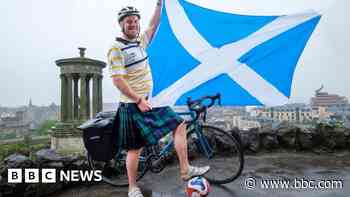 Scot cycling to Germany to fulfil dad's Euros dream