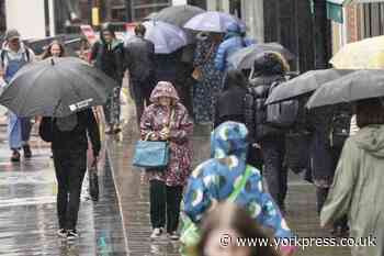 Thunderstorm warning issued by Met Office for York