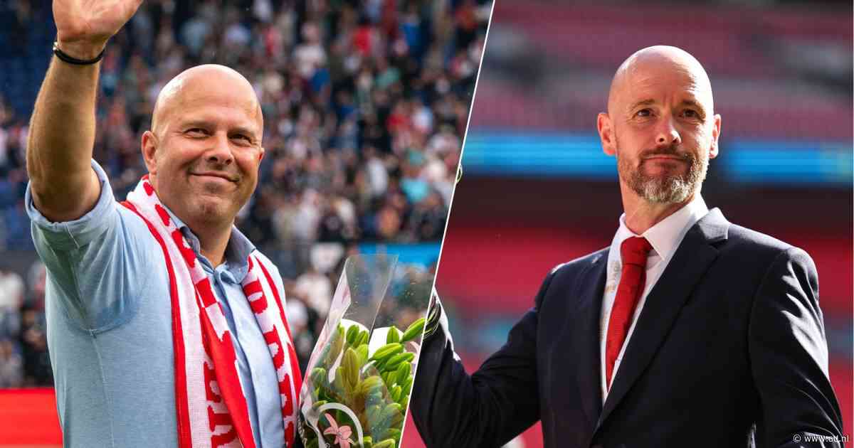 Arne Slot en Erik ten Hag razendsnel tegenover elkaar in nieuw Premier League-seizoen