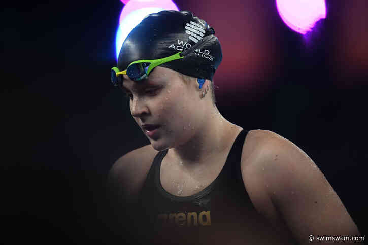 Anastasia Gorbenko Breaks Own Israeli National Record With 1:06.15 100 Breaststroke