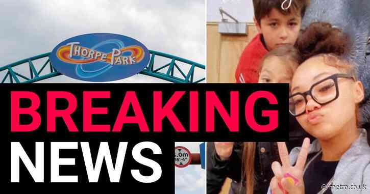 Urgent hunt for three children missing after day out at Thorpe Park