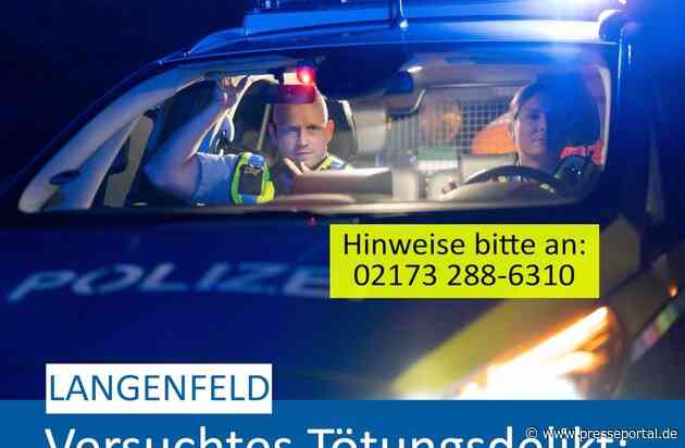 POL-ME: Versuchtes Tötungsdelikt: 42-Jähriger durch Stiche verletzt - Polizei ermittelt - Langenfeld - 2406061