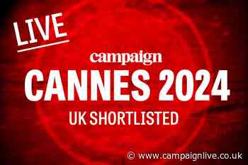 Live: Cannes Lions 2024 – rolling UK shortlists table