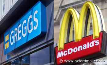 Greggs and McDonald’s shut by police in Oxford city centre
