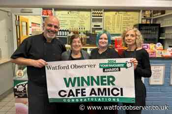 Café Amici in Croxley Green named ‘Your Favourite Café’ 2024