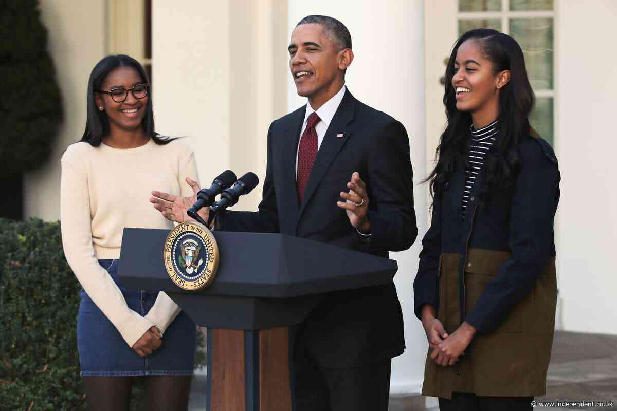 Barack Obama says Michelle warned their daughters not to go into politics: ‘It’ll never happen’