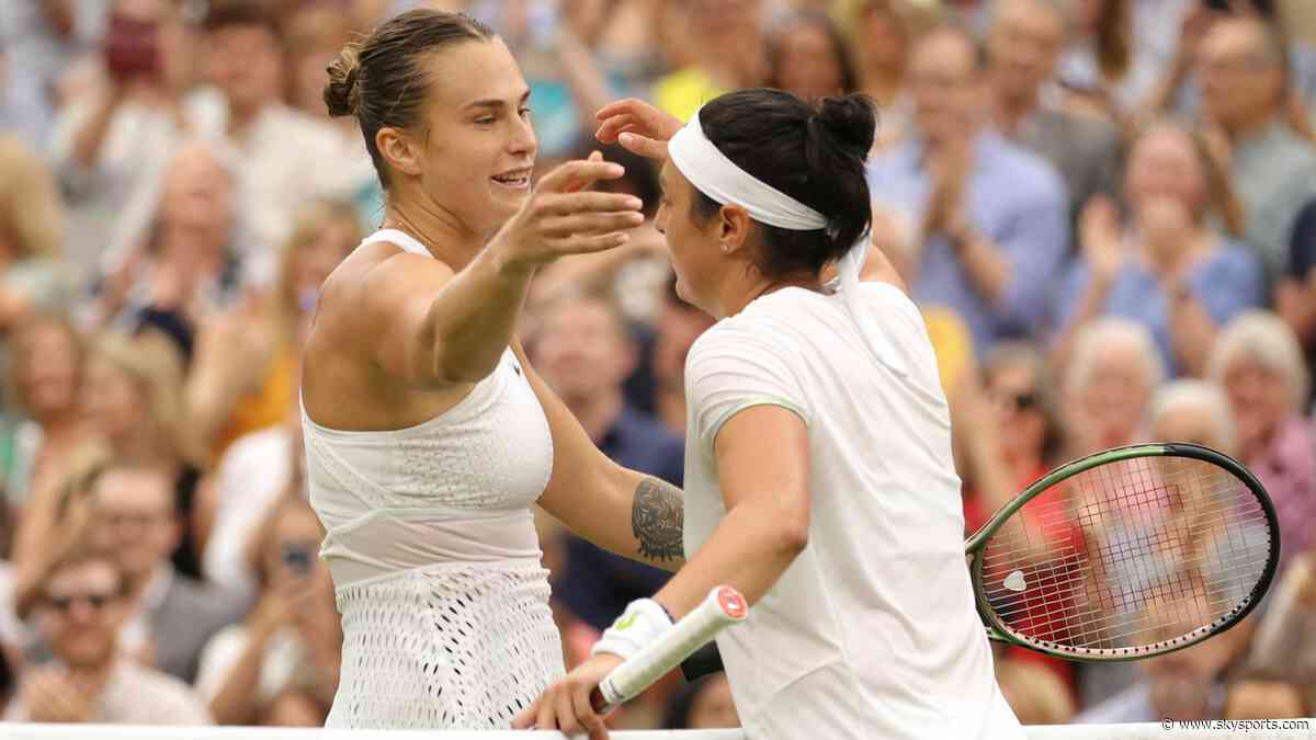 Sabalenka and Jabeur rule out Paris Olympics to avoid risking health
