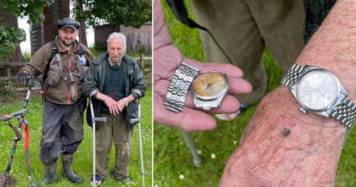 You will never guess where a Rolex watch eaten by a cow 50 years ago was found…
