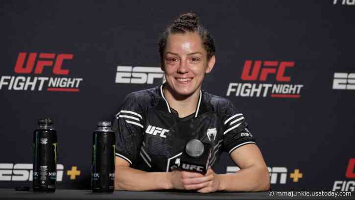Josefine Knutsson sends message to women's strawweights after UFC on ESPN 58 win over Julia Polastri