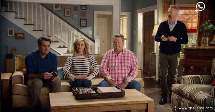 WhatsApp reunites Modern Family for ad about green bubble friends