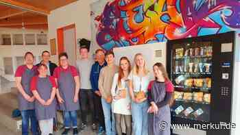 Das Team hinter dem Snackautomaten: Inklusionsprojekt in der Schongauer Realschule