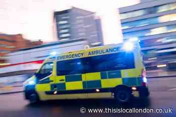Blackwall Tunnel Denham Street crash: Two people in hospital