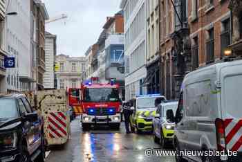 Brandweer rukt uit voor kelderbrand in hartje Antwerpen: geen gewonden