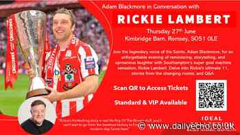 Southampton legend Lambert set for evening with supporters in Romsey