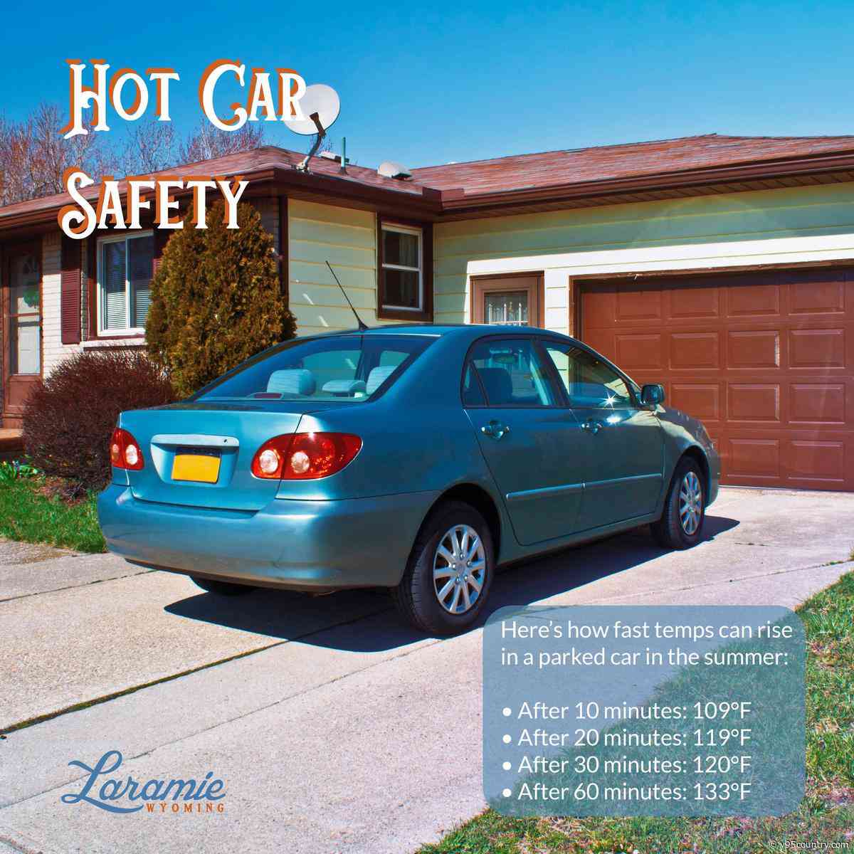 Laramie Police: Don’t Leave Kids Or Pets In Hot Cars