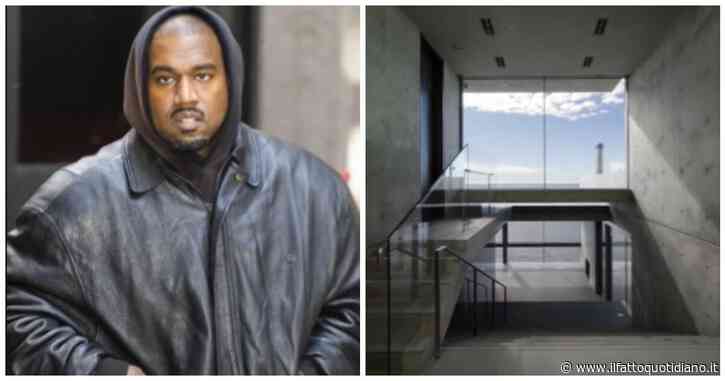 Kanye West ha comprato una villa da 55 milioni progettata da un famoso architetto e ha deciso di togliere persino i bagni: ecco come l’ha deturpata