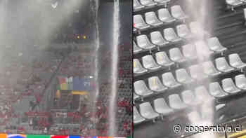 Estadio de Dortmund se llovió a horas de duelo entre Turquía y Georgia