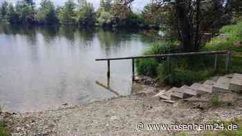 Geht dem Happinger See in Rosenheim das Wasser aus? Badegäste machen bizarre Entdeckung