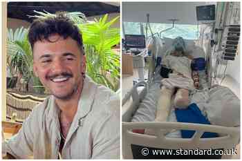 Hackney man, 28, 'almost dies' from sepsis after losing leg in Colombia motorbike accident