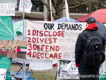 McGill withdraws amnesty offer, toughens tone with pro-Palestinian protesters
