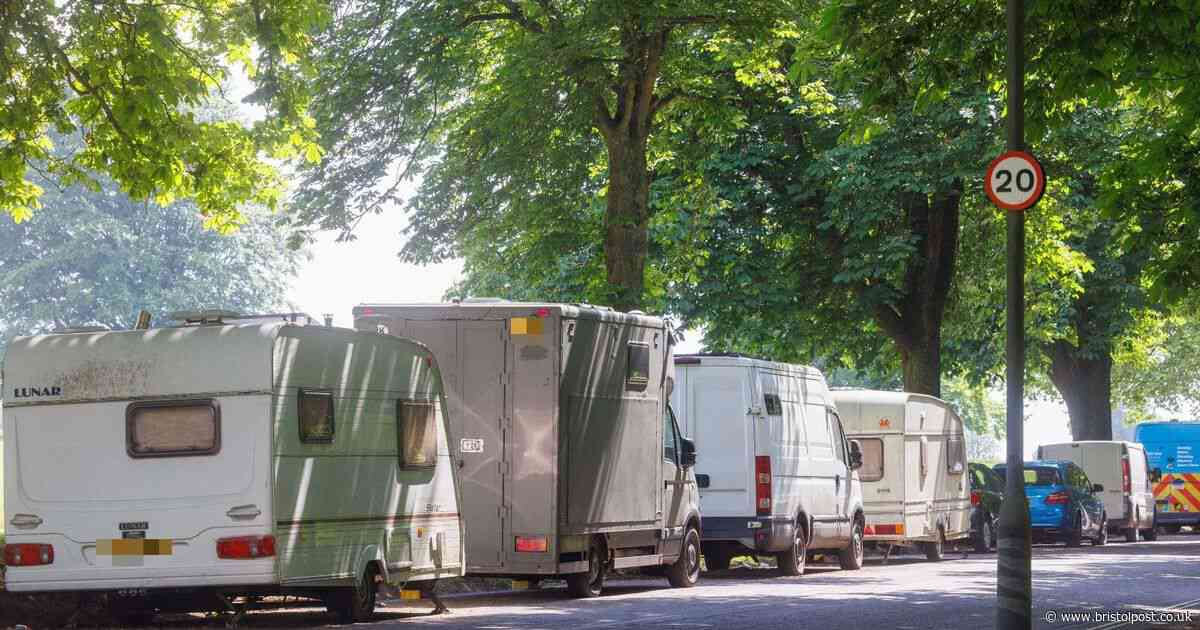 Van dwellers at Bristol beauty spot told to leave in next two weeks