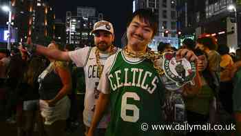 Celtics fans shout vulgar Kyrie Irving chant after NBA Finals win over the Mavericks