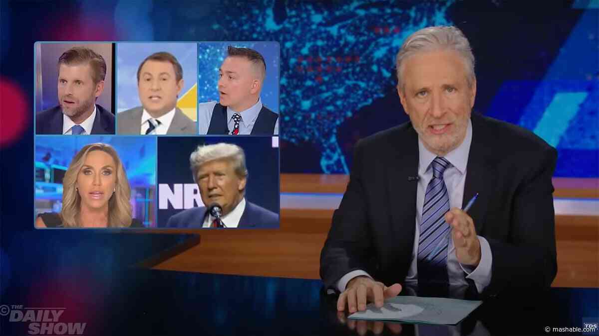 Jon Stewart slams Republicans for hypocrisy over their stance on crime