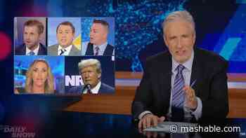 Jon Stewart slams Republicans for hypocrisy over their stance on crime