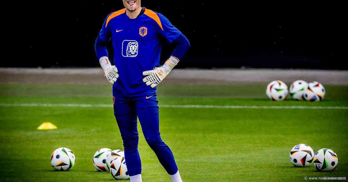 Oranje-doelman Bart Verbruggen kan een hype worden op EK: ‘Klaar is klaar, ik ben blij dat ik hier sta’