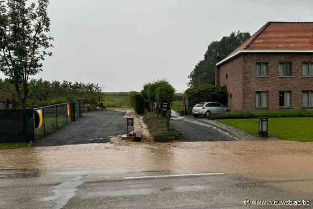 Voorlopig enkel straten die blank staan door aanhoudende regen in Zuid-Limburg